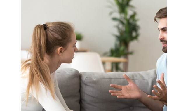 Couple is arguing